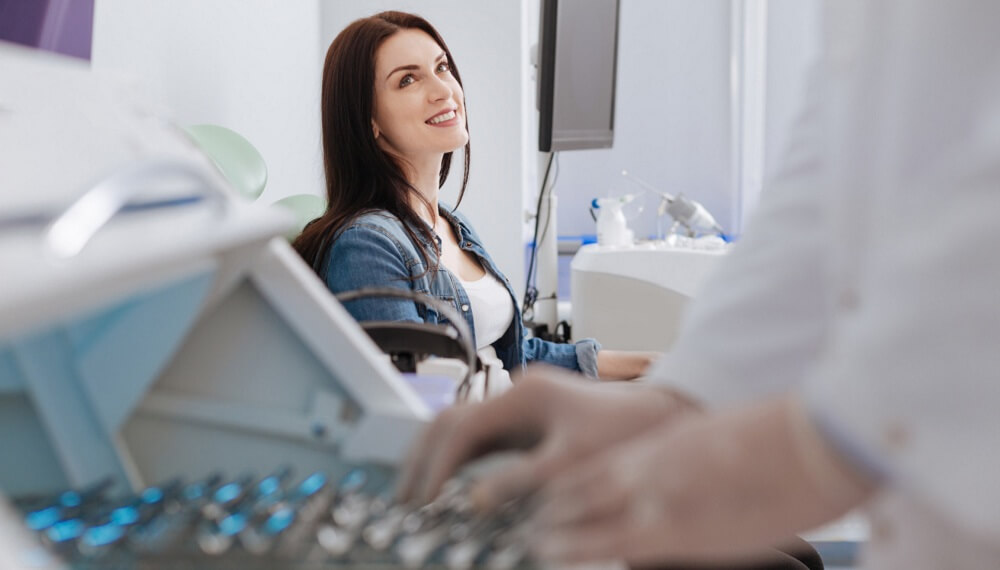 Osoba na leczeniu bezdechu sennego