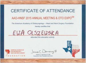 Amerykańskie forum Expo dla laryngologów z Białegostoku