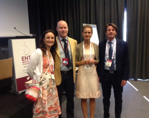 W przerwie konferencyjnej: prof. Ewa Olszewska, dr Marina Carrasco-Llatas i prof. Brian Rotenberg z Kanady.